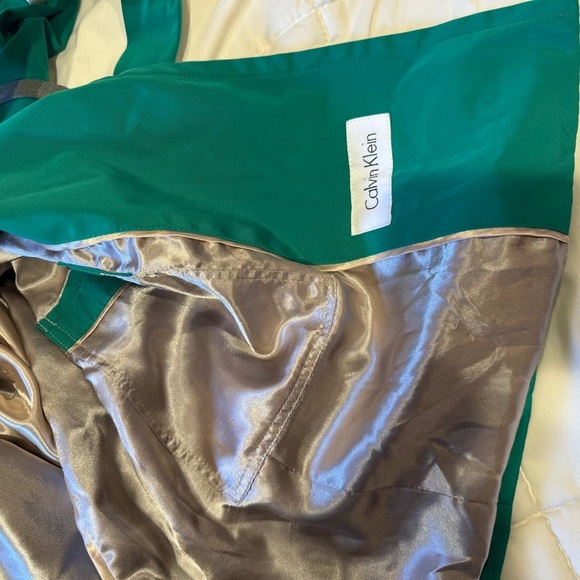 Green Double-Breasted Women's Coat - Picture 14 of 14